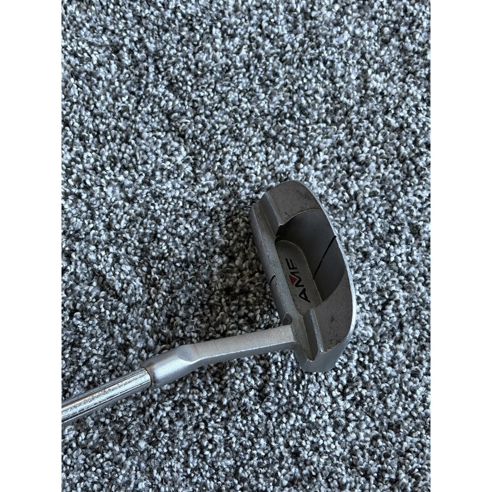 AMF White Magic IV Mallet Putter Right Hand Steel Shaft 36" Golf Club